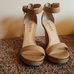 Gently used Guess wedges